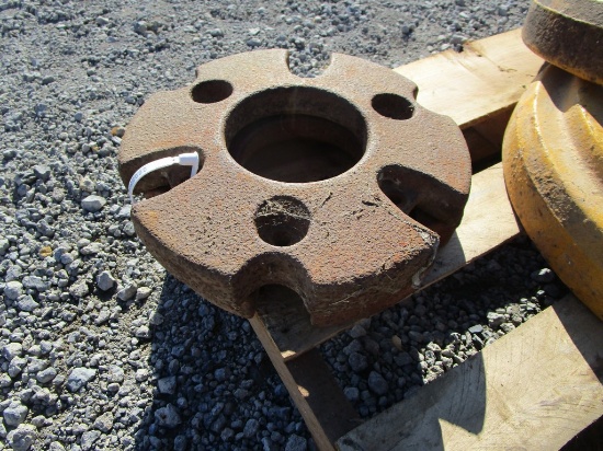 FARMALL WHEEL WEIGHTS PAIR
