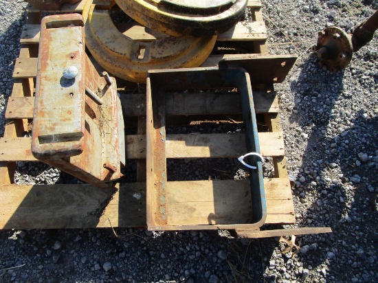 BLUE WEIGHT BRACKET W/ GRAY WEIGHT