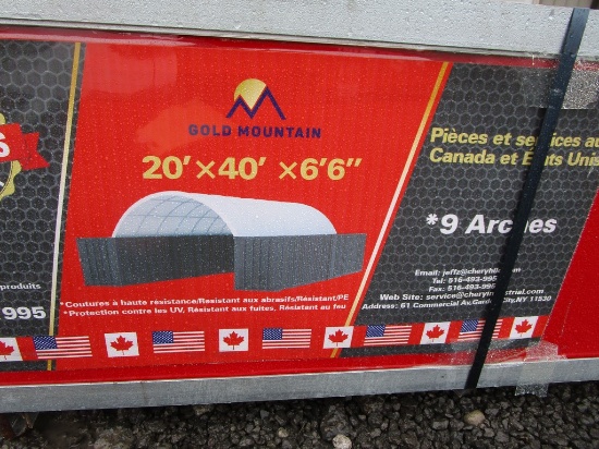 GOLD MOUNTAIN 20X40X6' 6" CONTAINER SHELTER