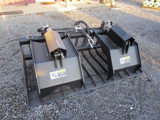 GREATBEAR 72" SKIDSTEER GRAPPLE BUCKET