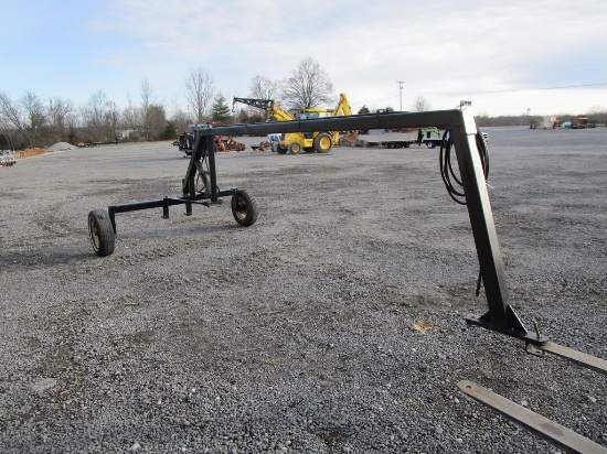 BLACK TANDEM RAKE CADDY