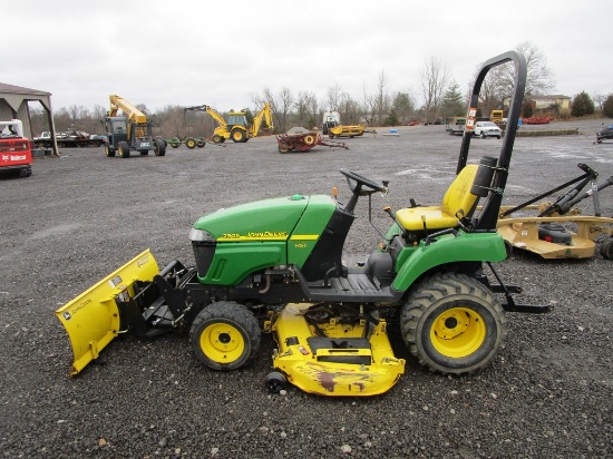 JD 2305 TRACTOR W/ HYD FRONT BLADE