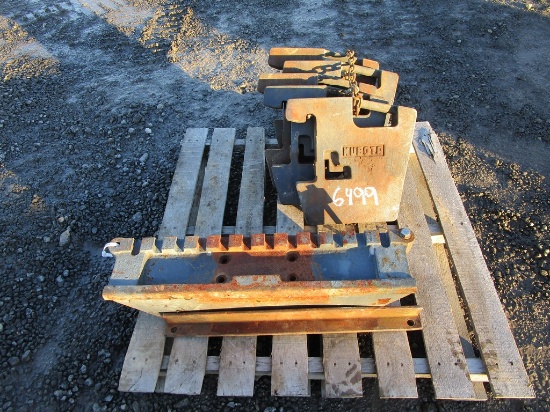 KUBOTA WEIGHTS 5 + BRACKET