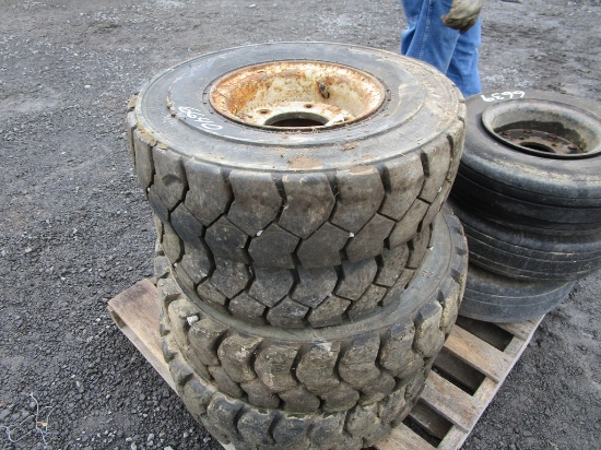 FORKLIFT TIRE+RIMS