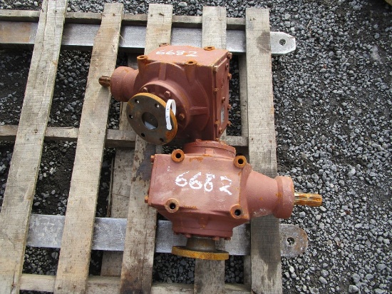 2) OMNIGEAR GEARBOX MODEL HR600