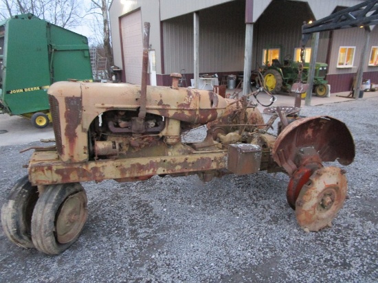 ALLIS SALVAGE TRACTOR