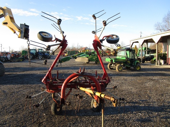 NEW IDEA 4217 4 BASKET TEDDER