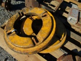 YELLOW WHEEL WEIGHTS PAIR