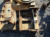 BLUE WEIGHT BRACKET W/ GRAY WEIGHT