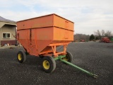 ORANGE GRAVITY BOX ON GREEN GEAR