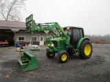 JOHN DEERE 6320 TRACTOR W/ LOADER + ATTACHMENTS
