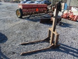 3PT BALE FORK W/ WINCH