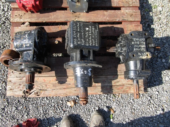 3) BIG GEARBOXS