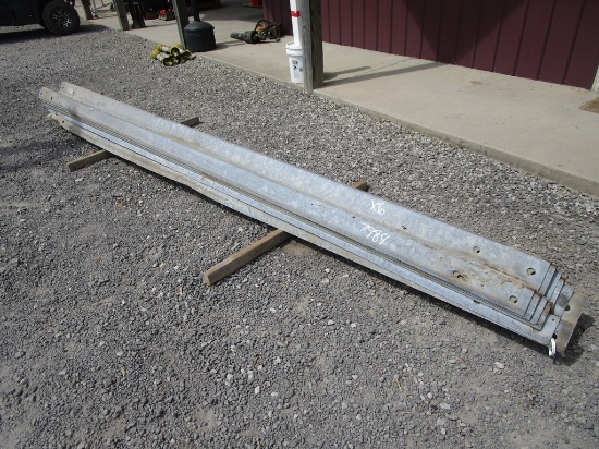 6) GUARDRAIL SECTIONS 13'6"