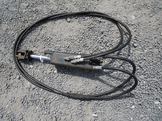 BLACK JD CYLINDER W/ HOSES