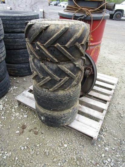 SET OF GOLF CART TIRES