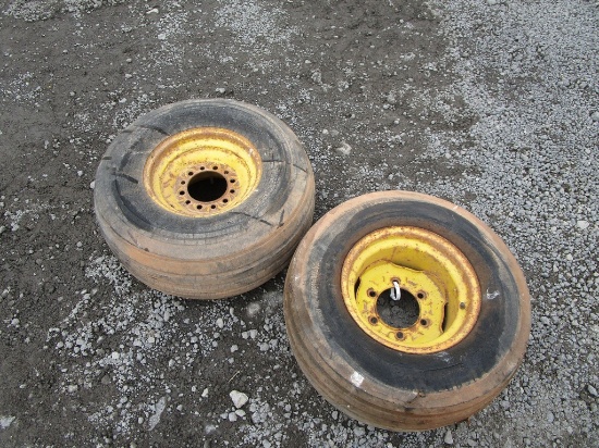 2 MISC. IMPLEMENT TIRES 26X12.00-12