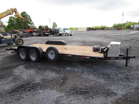 2018 DOUBLE G BUMPER HITCH TRAILER