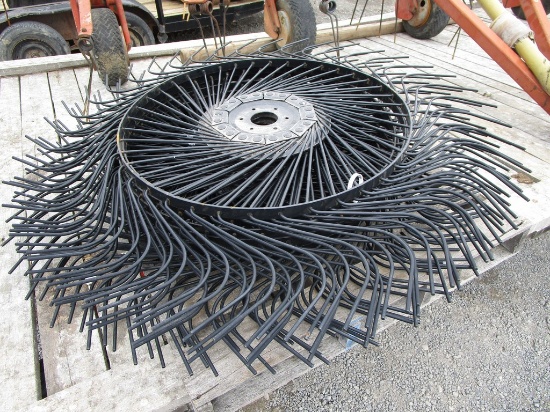 5) RIGHT 5) LEFT RAKE WHEELS