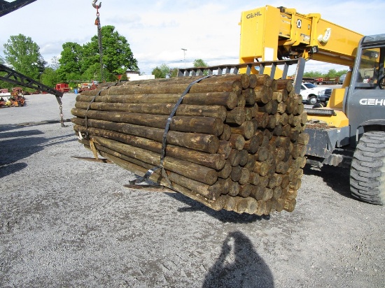 100) 3X7 FENCE POST