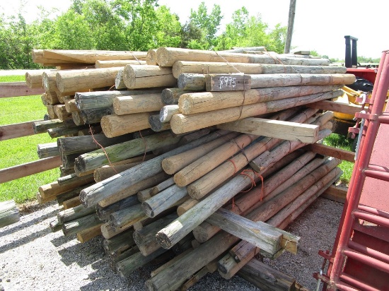PILE OF ROUND POST