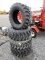 4) CAMSO 12-16.5 SKIDSTEER TIRES