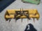 YELLOW 5' GRADER BOX W TEETH
