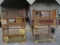 4 STEEL WIRE BASKET CRATES