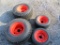 SET OF 4 KUBOTA TIRES+RIMS