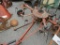 4 BASKET PARTS TEDDER