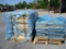 2 PALLETS USED PLYWOOD SQUARES