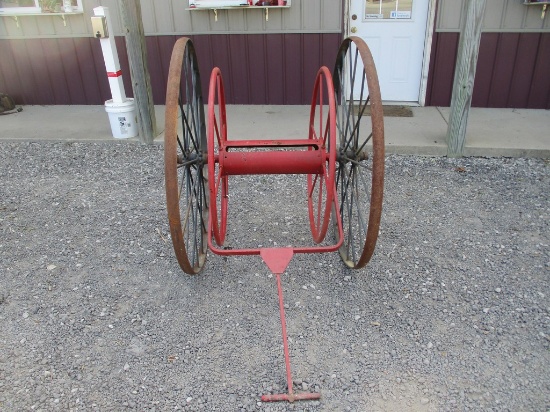 OLD FIREMAN'S HOSE REEL