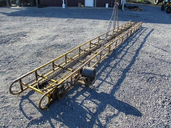 YELLOW SNOW CO 24' HAY ELEVATOR W MOTOR
