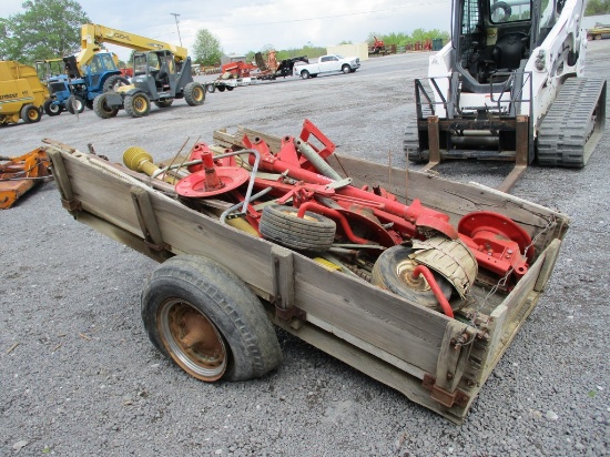 PARTS TEDDER AND FARM TRAILER