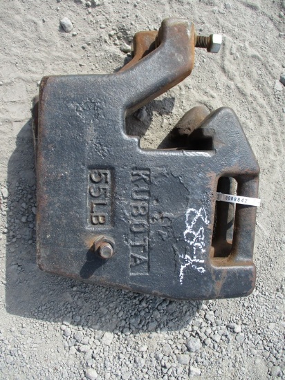 2) KUBOTA WEIGHTS