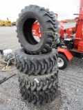 4) CAMSO 12-16.5 SKIDSTEER TIRES