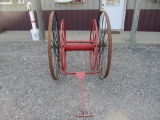OLD FIREMAN'S HOSE REEL