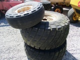 2) 18.4-16.1 AND 1) 900-10 TURF TIRES