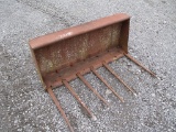 PIN ON MANURE BUCKET 4'