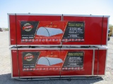 1) GOLD MOUNTAIN 40X80X20 HOOP BUILDING