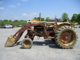 CASE 730 DIESEL TRACTOR W LOADER