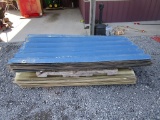 FIBERGLASS AND TIN BUILDING SALVAGE  MATERIAL