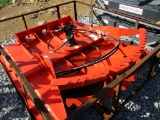 ORANGE TOP CAT SKIDSTEER BUSHHOG