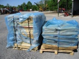 2 PALLETS USED PLYWOOD SQUARES