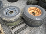 4) MISC SIZES TIRES & RIMS
