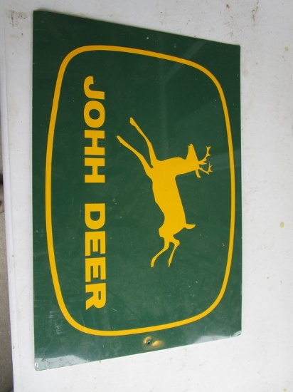 JOHN DEERE TIN SIGN