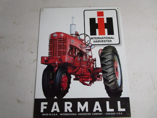 FARMALL TIN SIGN