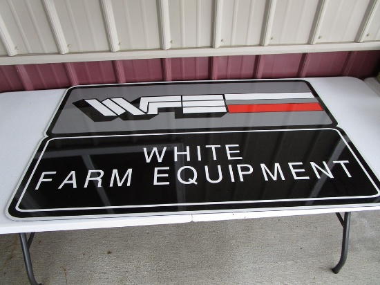 WHITE FARM EQUIPMENT SIGN