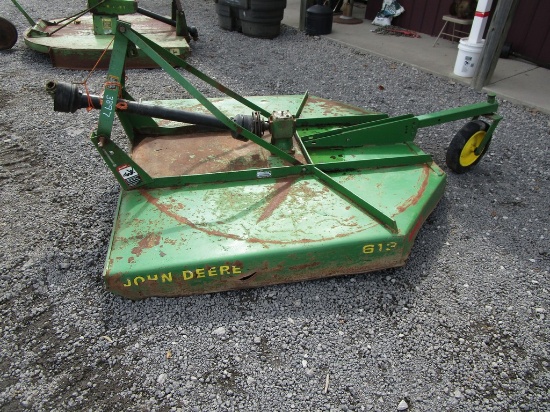 JOHN DEERE 613 3PT  6' BUSHHOG