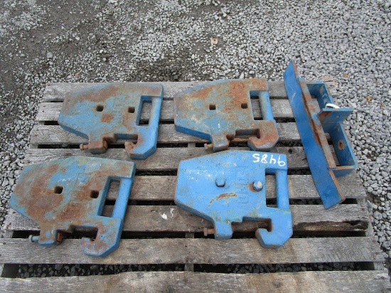 FORD WEIGHTS AND BRACKET